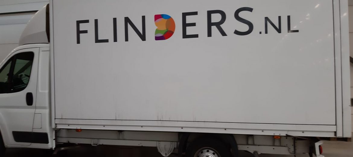 Autobelettering Bakwagen, Zaandam
