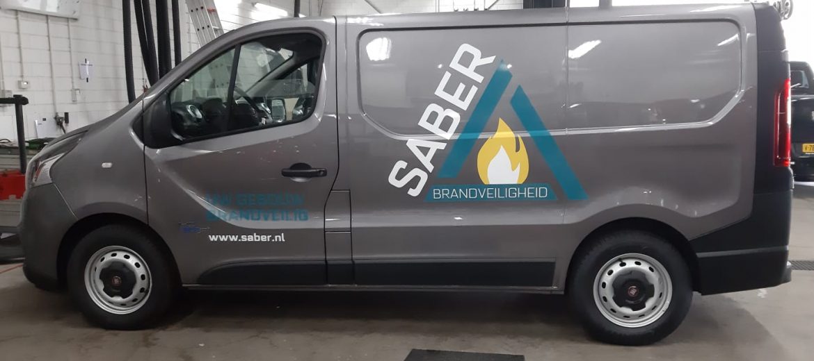 Autobelettering Fiat Talento, Duiven