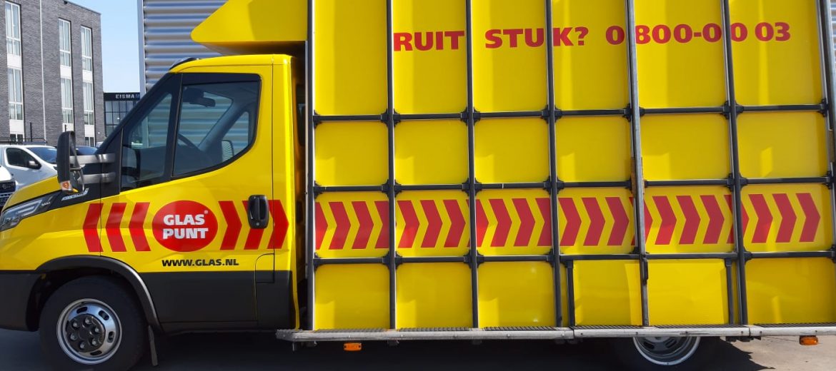 Autobelettering Iveco Daily, Arnhem