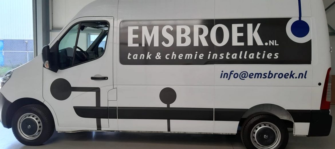 Autobelettering Opel Movano, Vorden