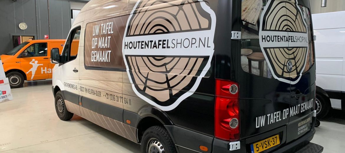 Carwrap Volkswagen Crafter, Eindhoven