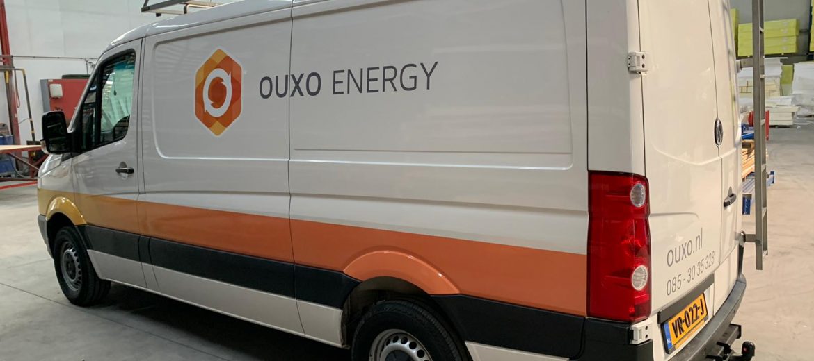 Autobelettering Volkswagen Crafter, Tynaarlo
