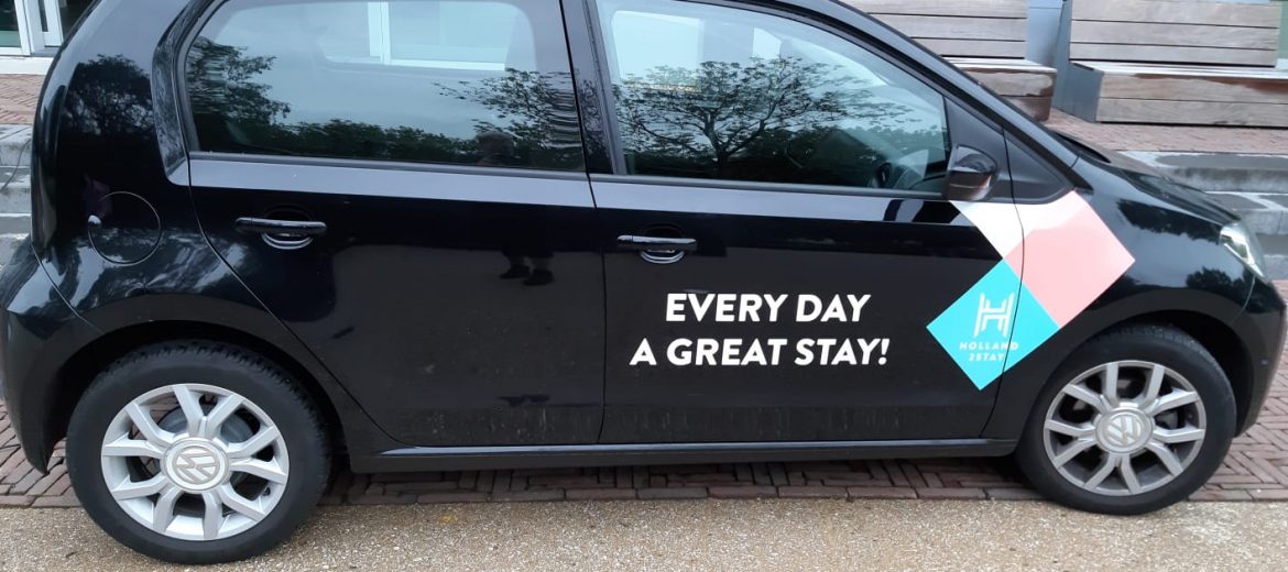 Autobelettering VW up!, Eindhoven